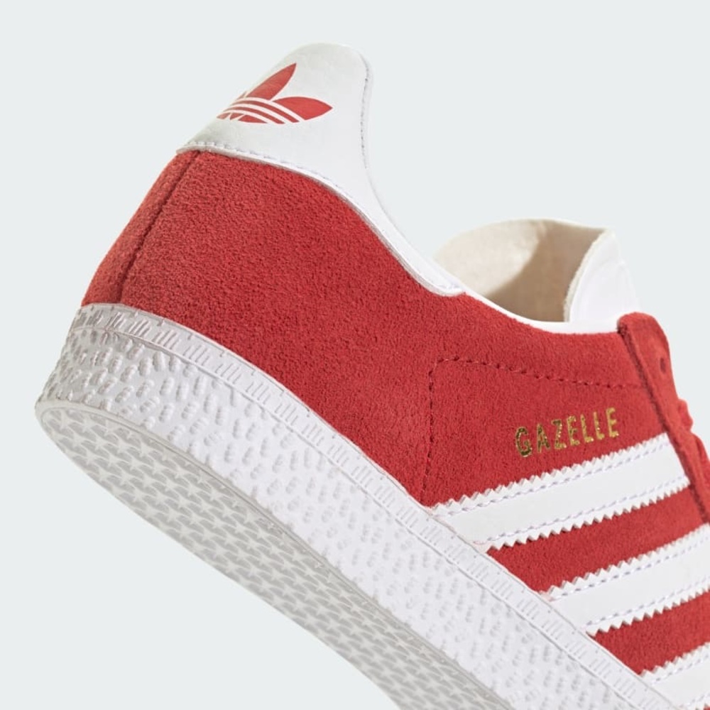 Adidas Kids Gazelle sneakers Red/White - Picture 3 of 9